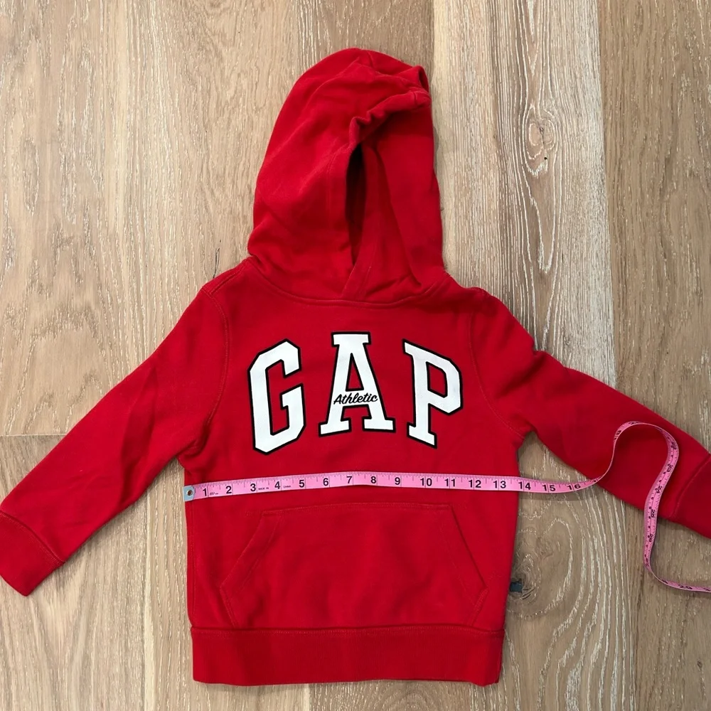 Boys red Gap hoodie size XS